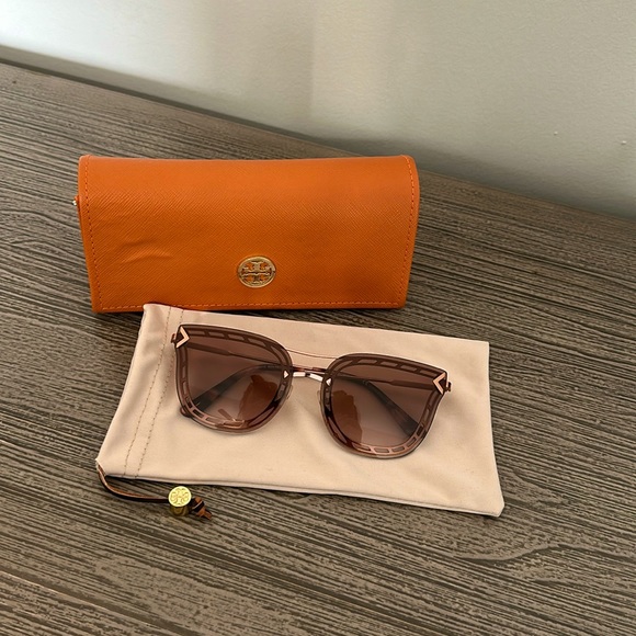 Tory Burch Accessories - Tory Burch TY6067 Open Wire Cat Eye Rimless